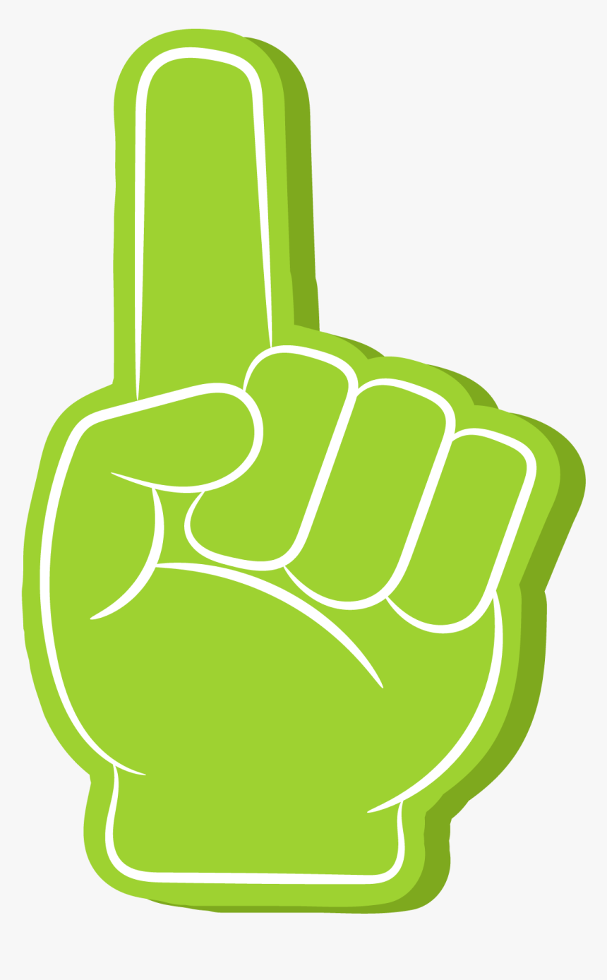 Foam Finger Club - Illustration, HD Png Download