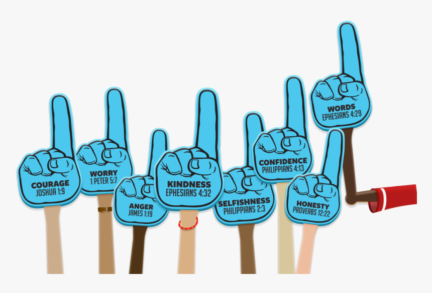 Foamfingers, HD Png Download