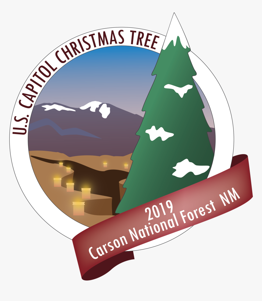 2019 Us Capitol Christmas Tree, HD Png Download