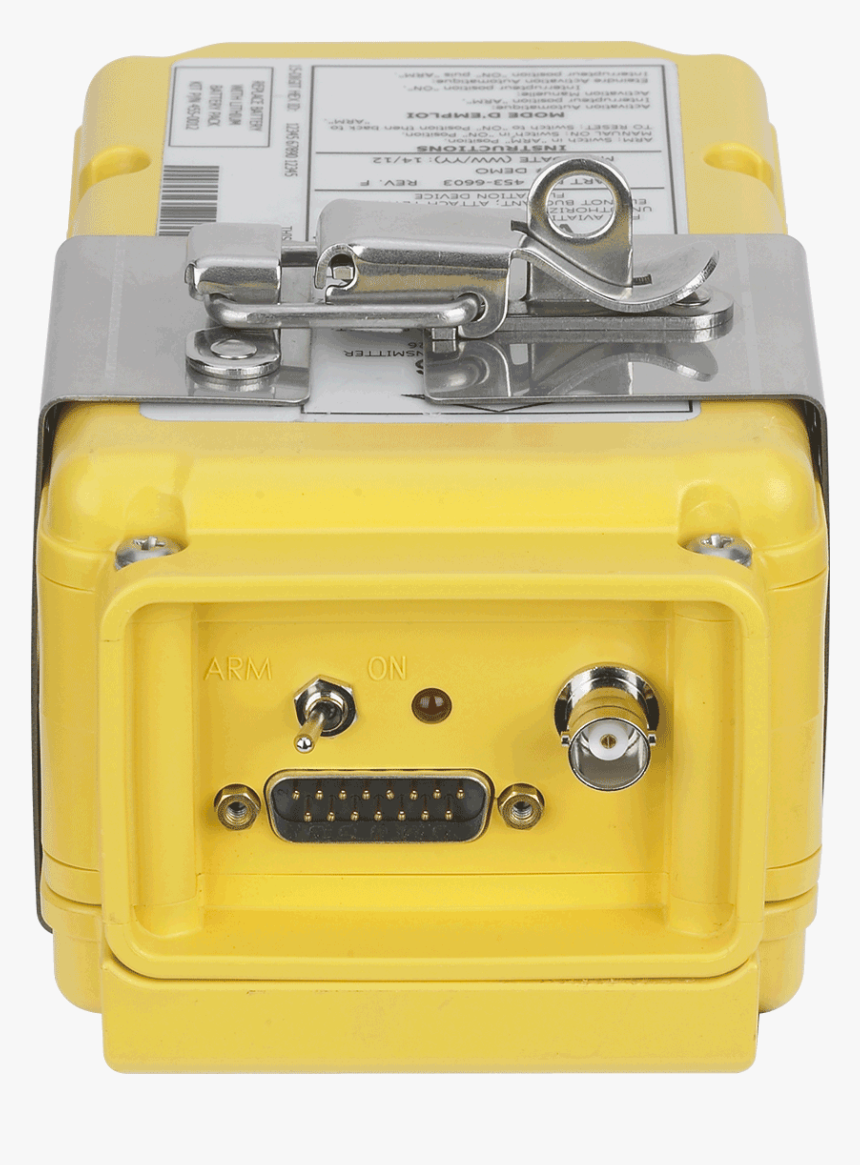 Me 406 Elt Front Top View - Machine, HD Png Download