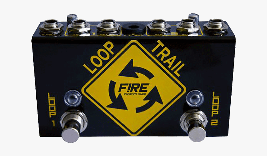 Fire Custom Loop Trail Pedal - Fire Custom Shop, HD Png Download