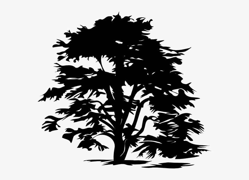 Black Tree Clipart Free, HD Png Download , Transparent Png Image - PNGitem