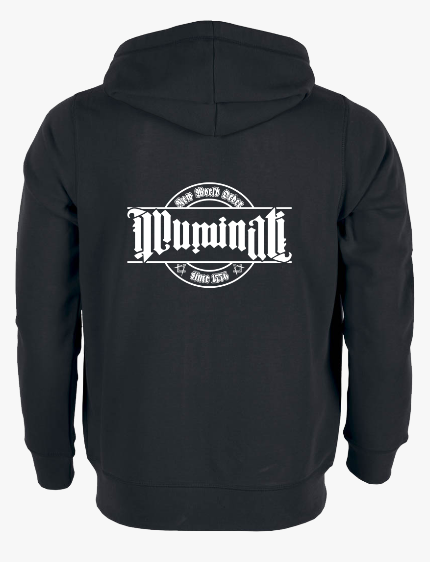 Illuminati Sweatshirt Stanley Hoodiejacket Black - Hoodie, HD Png Download