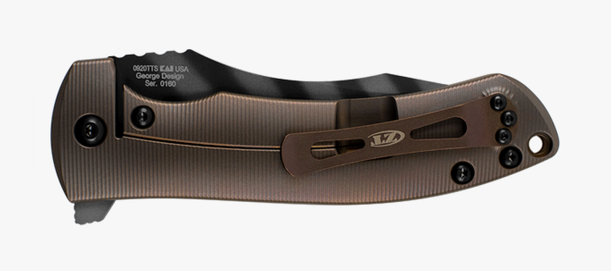 Zero Tolerance 0920tts Les George Kvt Flipper - Utility Knife, HD Png Download