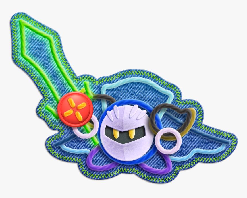Kirby Extra Epic Yarn Meta Knight, HD Png Download