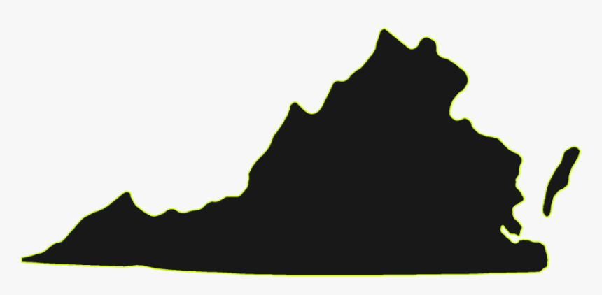 Virginia State Outline - Virginia Election Results 2019, HD Png Download
