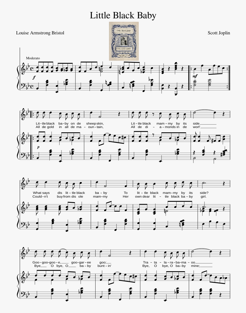Little Black Baby Scott Joplin, HD Png Download