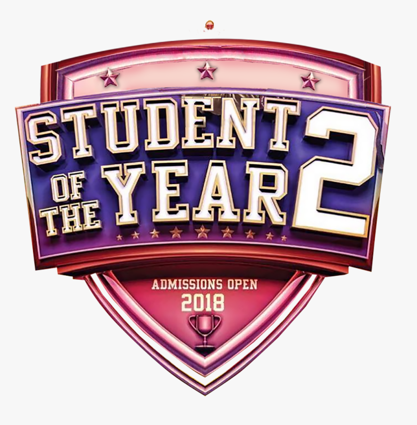 Student Of The Year 2 Text Png - Student Of The Year 2 Logo, Transparent Png