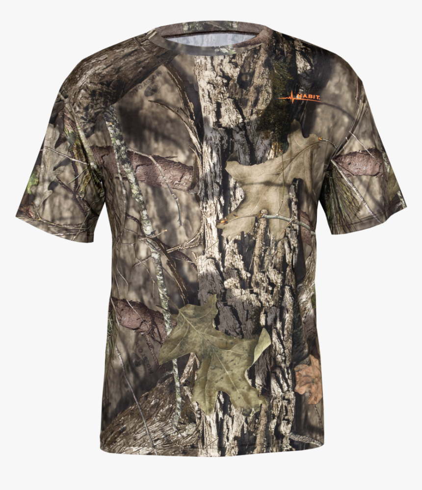Habit Men S Pt1385 Doss Cabin Short Sleeve Camo Tee - Duck Dynasty Shirt, HD Png Download
