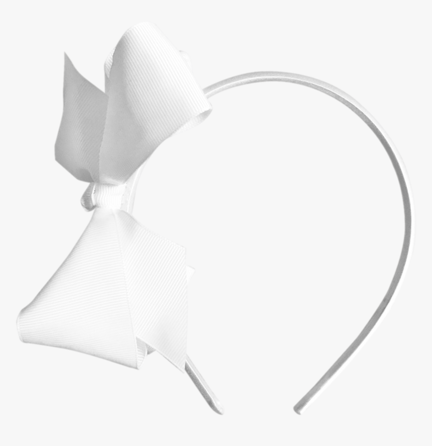 Image Of White Bow Headband - Party Favor, HD Png Download