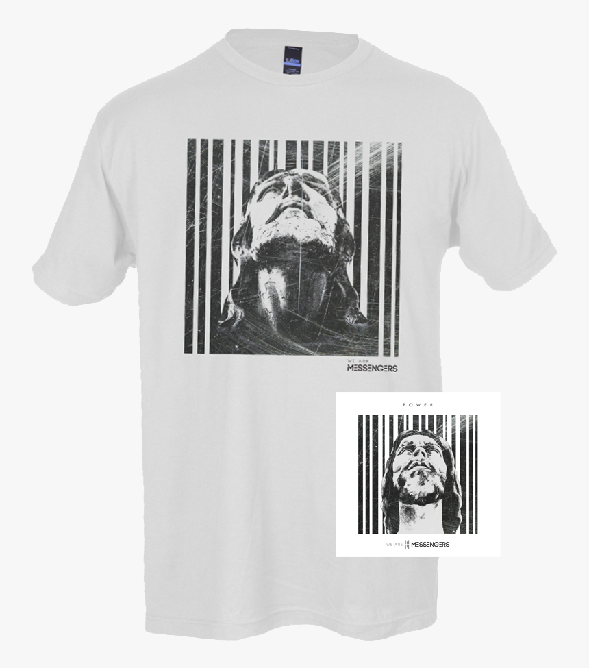 Power Pre-order Face Looking Up Tee Bundle - Pug, HD Png Download