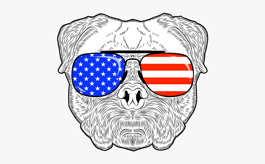 Mexico And Usa Map Flag, HD Png Download