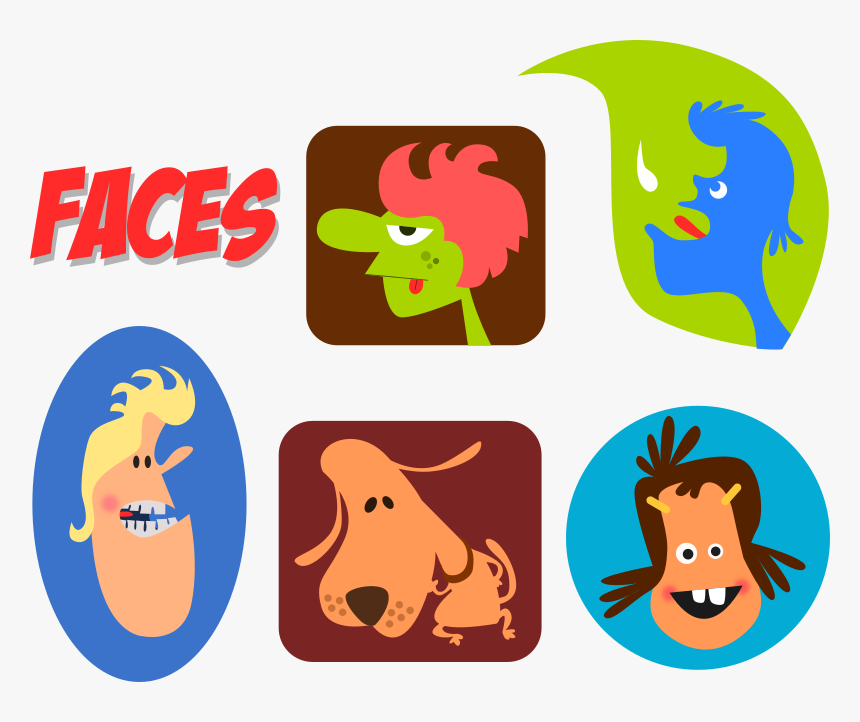 Faces - Listening To A Guest Speaker Learning Goal, HD Png Download