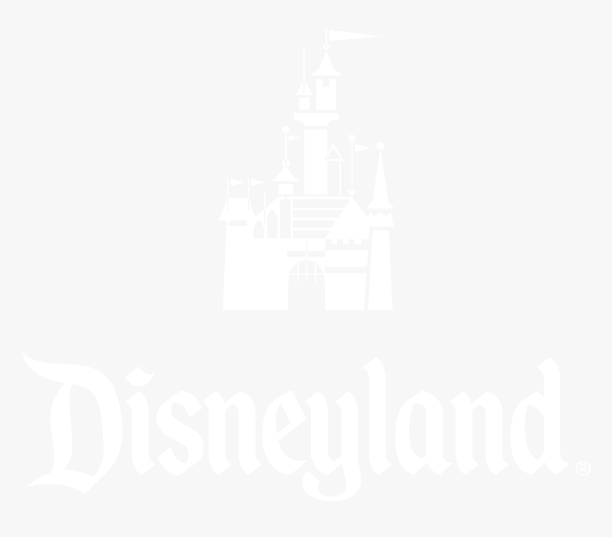 Disneyland Logo White Transparent, HD Png Download