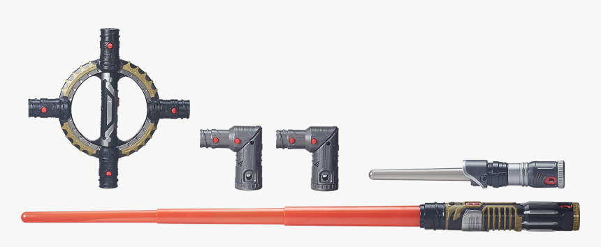 Sw Spin Action Lightsaber, , Large - Star Wars Bladebuilders, HD Png Download