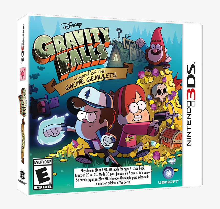 Legend Of The Gnome Gemulets - Gravity Falls 3ds, HD Png Download