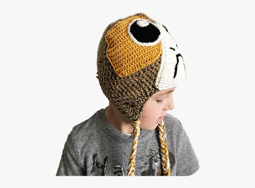 Porg Hat - Star Wars Crochet Patterns Hat, HD Png Download