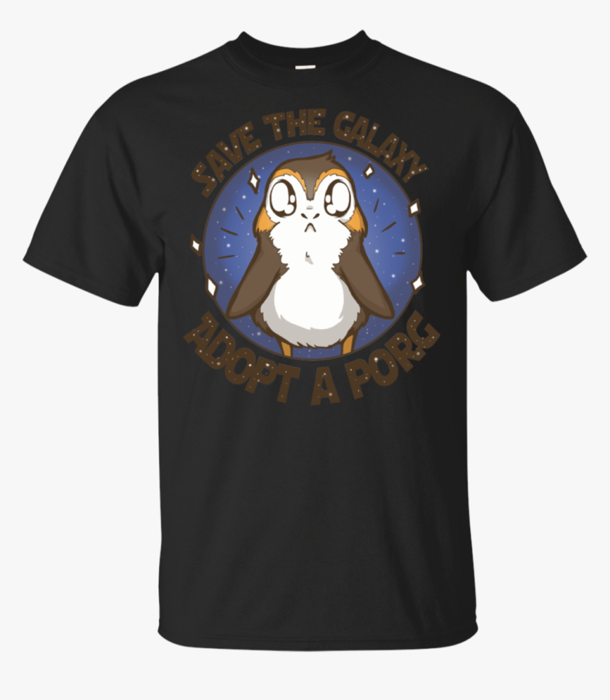 Adopt A Porg T-shirt - T-shirt, HD Png Download
