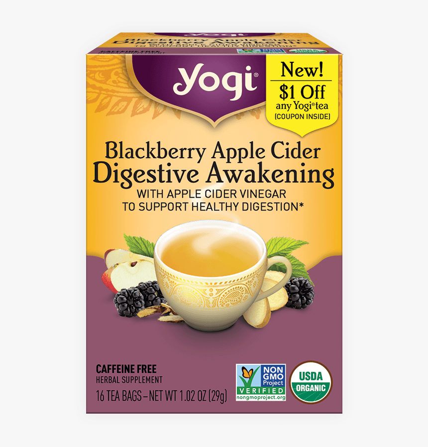 Yogi Apple Cider Vinegar Tea, HD Png Download