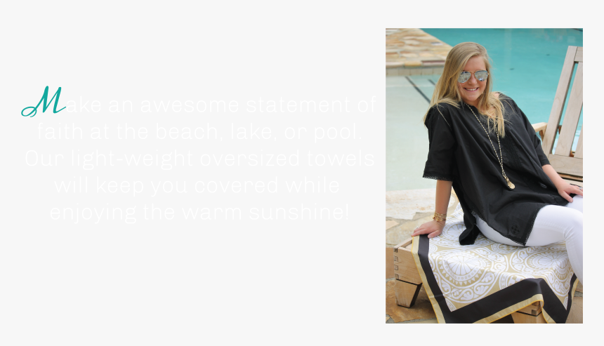 Towel Page 2 01 - Sitting, HD Png Download