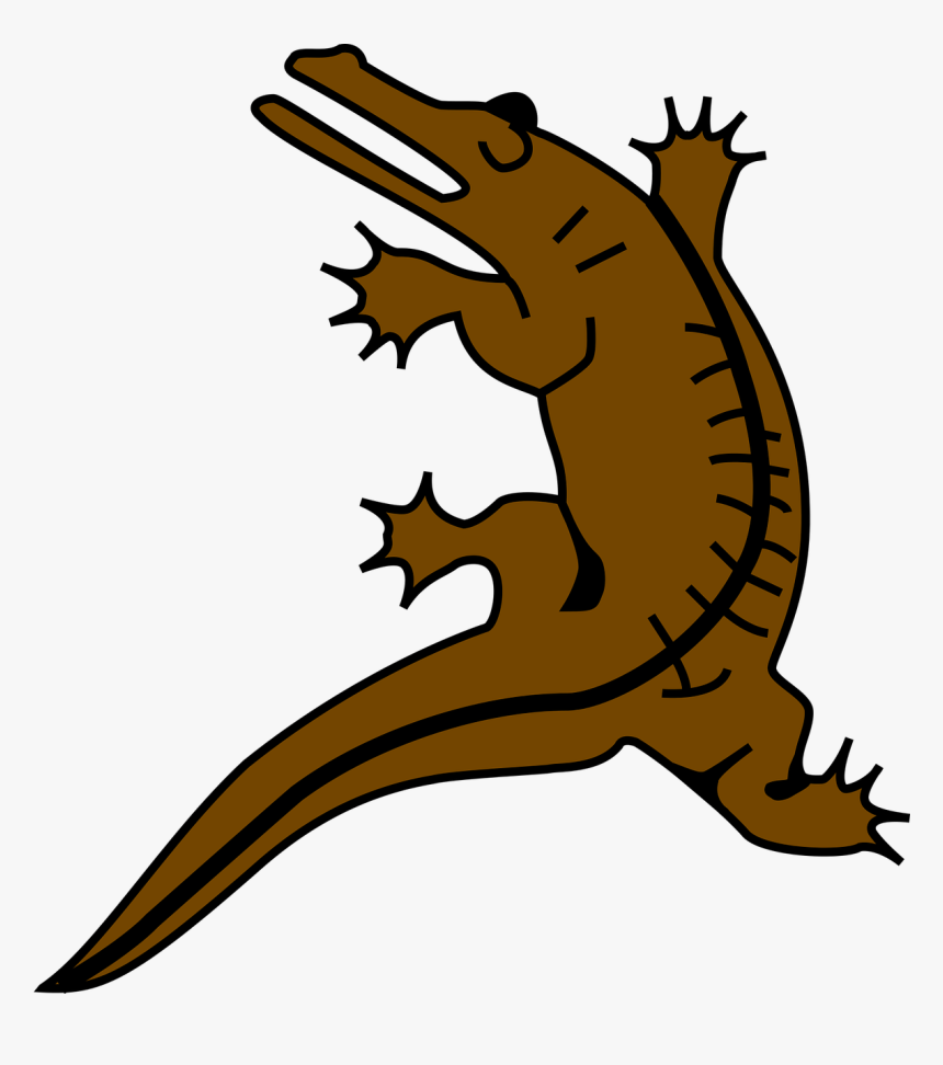 Crocodile Coat Of Arms, HD Png Download , Transparent Png Image PNGitem