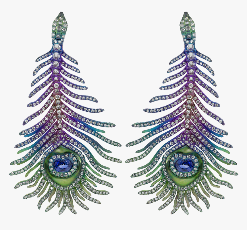 Peacock Feather Krishna Png, Transparent Png