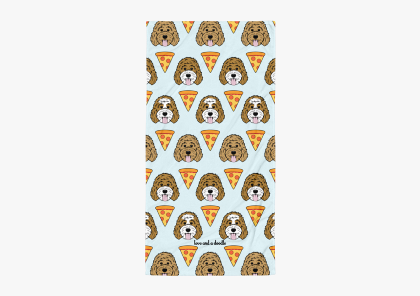 Pizza Pattern Beach Towel - Monkey, HD Png Download