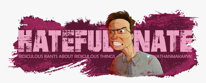 Hateful Nate Logo 2 - Cartoon, HD Png Download