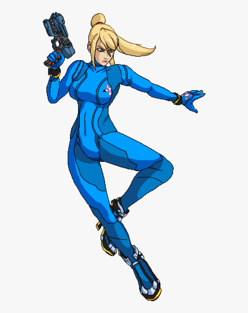Thumb Image - Super Smash Bros Crusade Zero Suit Samus, HD Png Download