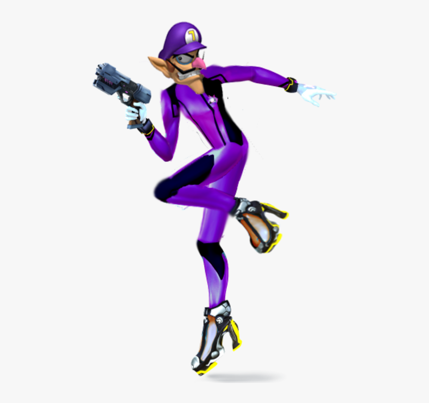 Waluigi Zero Suit Samus , Png Download - Samus Returns Zero Suit, Transparent Png