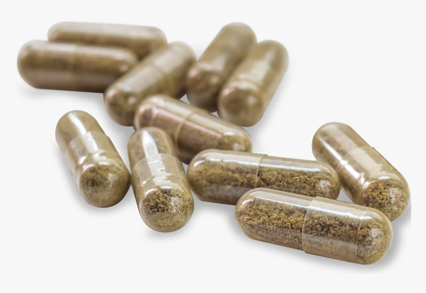 Cbd Capsules Scotland - Tan Herb Capsules, HD Png Download