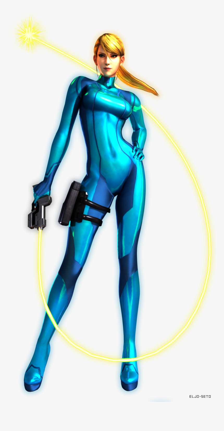 Zero Suit Samus Transparent, HD Png Download