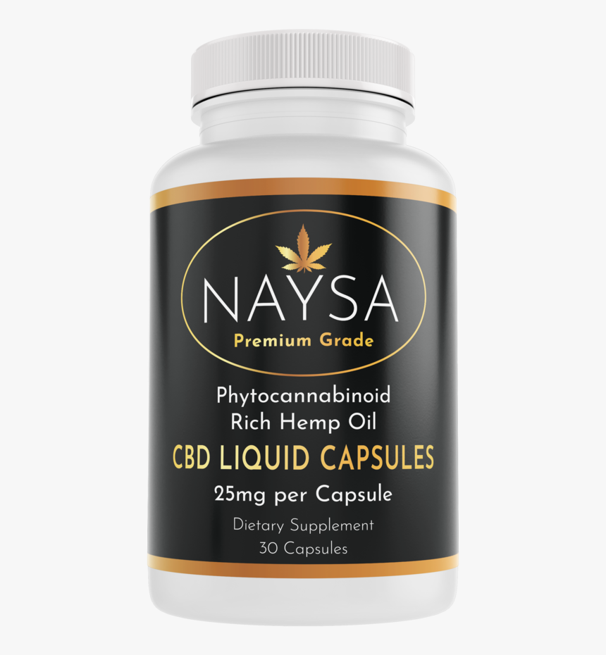 Liquid Capsules - 25mg, HD Png Download