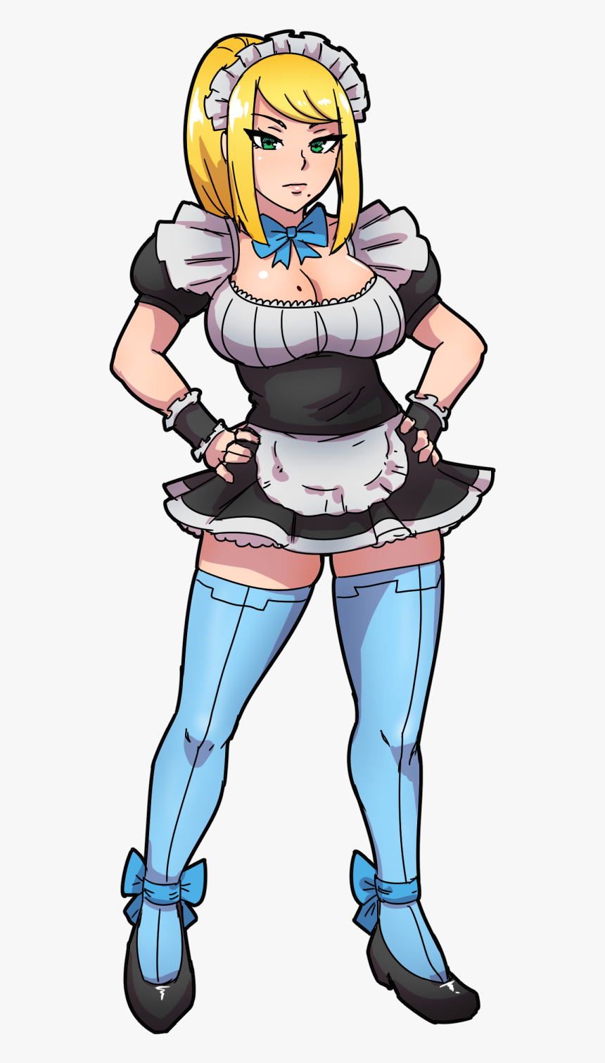 Sexy Maid Samus, HD Png Download