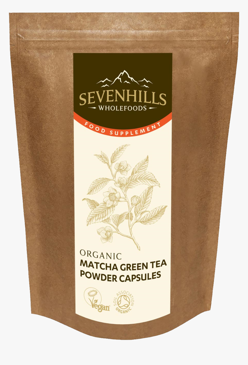 Sevenhills Wholefoods Organic Matcha Green Tea Powder - Matcha, HD Png Download