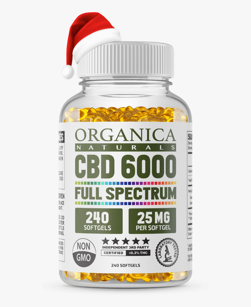 Cbd Capsules Supplement Facts, HD Png Download