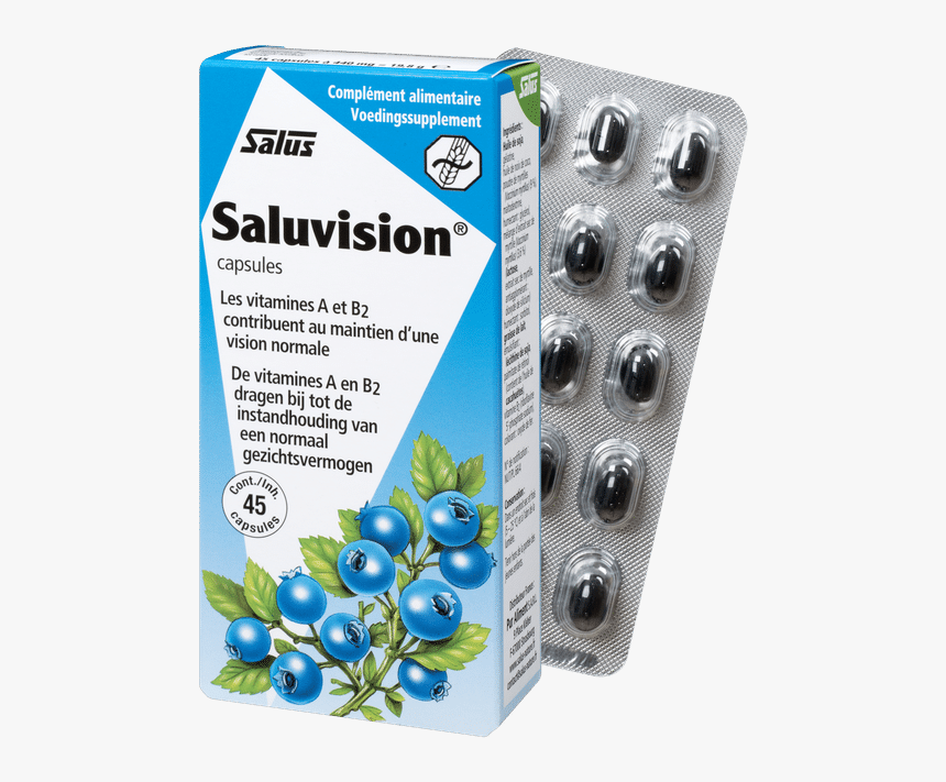 Salus Haus Saluvision®, Eye Protection Capsules - Saluvision, HD Png Download