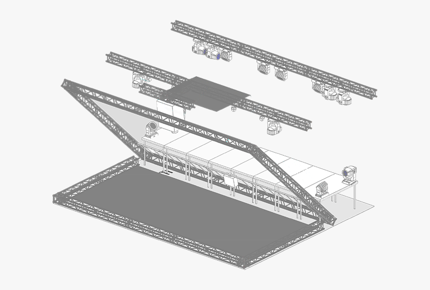 Rsn Hologram Musion Rig Not A Hologram - Musion Holographic, HD Png Download