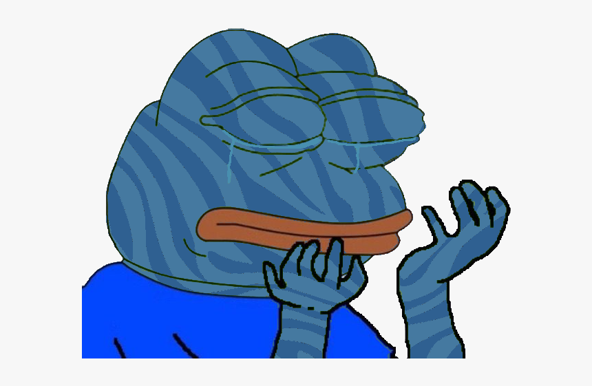 Devastated Pepe, HD Png Download