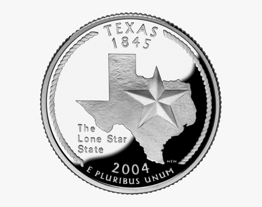 Texas State Quarter, HD Png Download