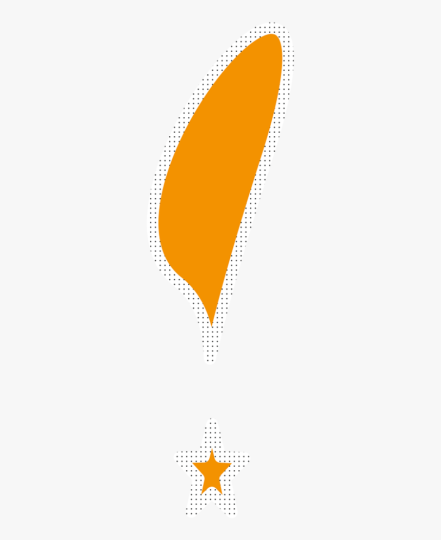 Png Signo De Exclamacion Naranja, Transparent Png