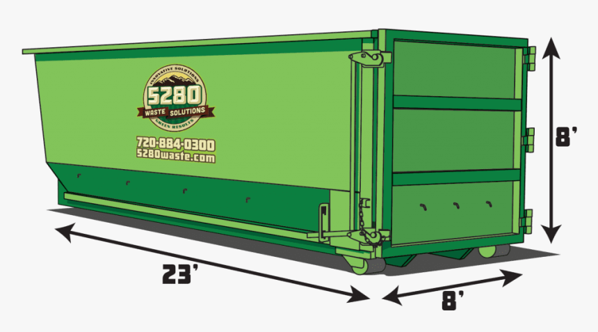 12 Yard Dumpster, HD Png Download