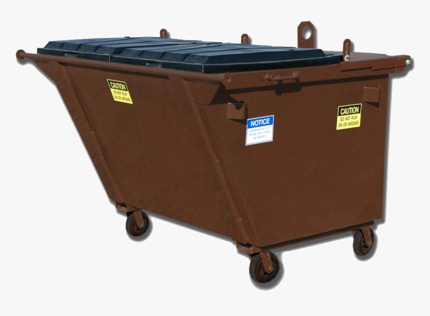 2 Yard Commercial Dumpster - Hand Luggage, HD Png Download
