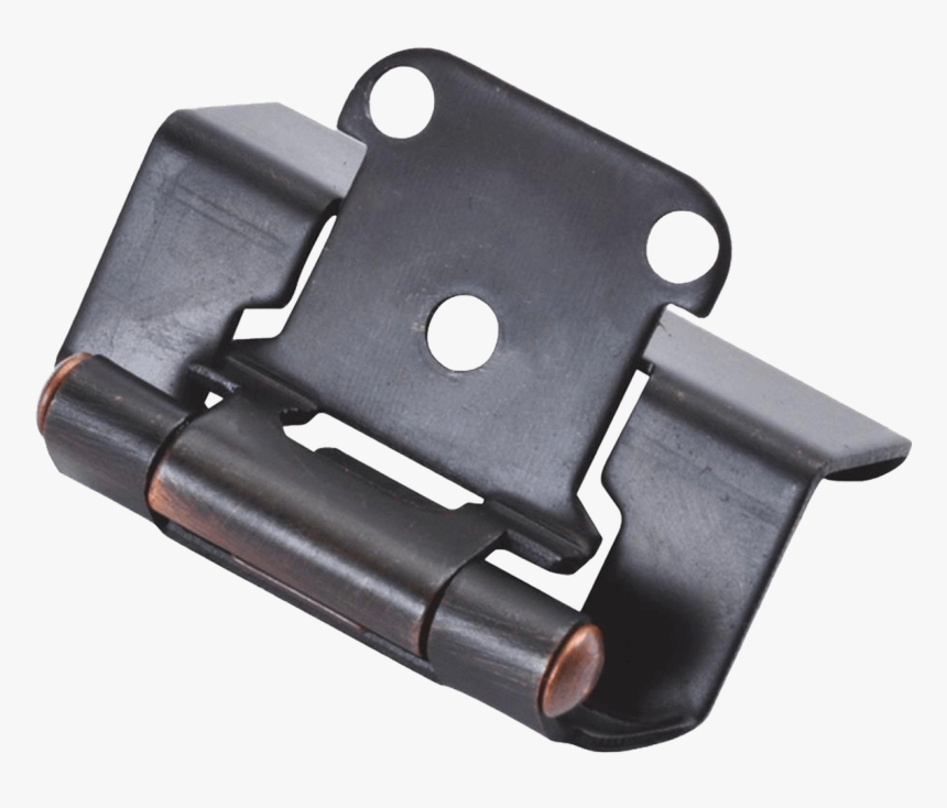 Pair Of Vintage Bonze Semi-concealed Full Wrap Hinge - Strap, HD Png Download