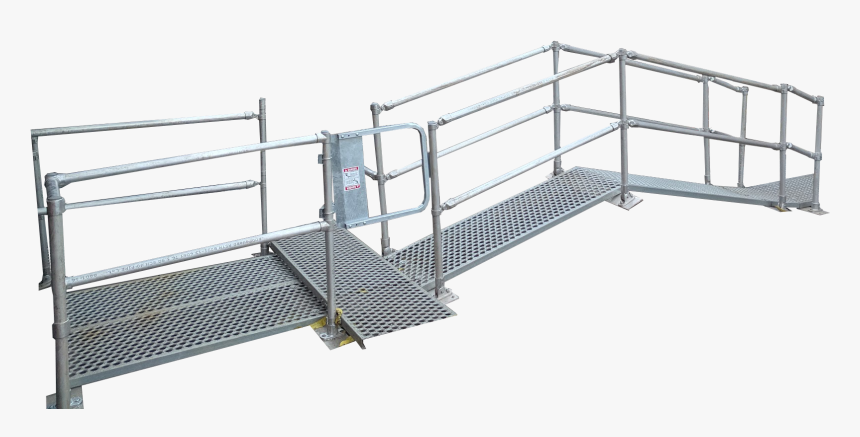 Rooftop Walkway - Handrail, HD Png Download