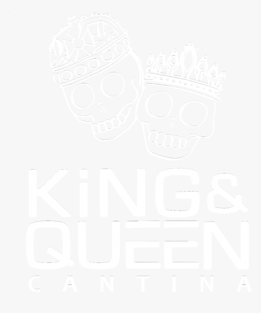 King And Queen Cantina Logo White - King And Queen Cantina Logo, HD Png Download