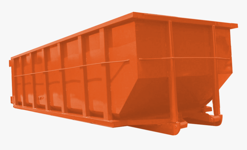 Big Blue Roll Off Dumpster, HD Png Download