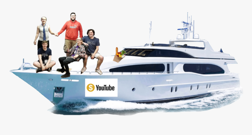 Luxury Yacht Png, Transparent Png