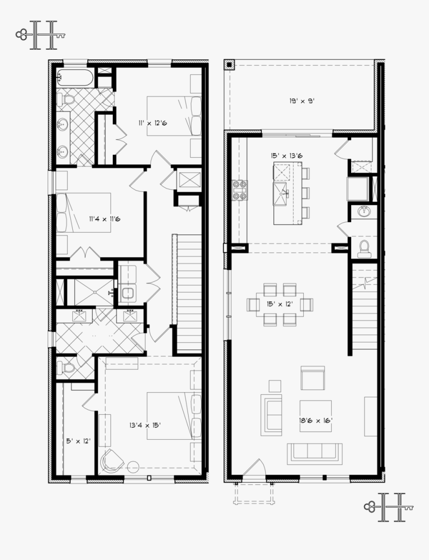 3415-hamilton - Floor Plan, HD Png Download