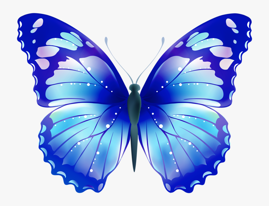 Pink Transparent Background Butterfly, HD Png Download